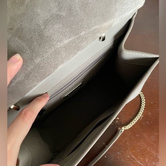 Authentic Furla Gray leather satchel - Picture 4 of 5